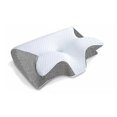 thumbnail image 1 of Viscoelastic Neck Pillow, Ergonomic Contour 2-in-1 Neck Pain Orthopedic Pillow, Light Gray, 1 of 3