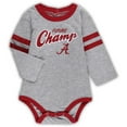 thumbnail image 2 of Infant Crimson/Gray Alabama Crimson Tide Little Kicker Long Sleeve Bodysuit and Sweatpants Set, 2 of 3