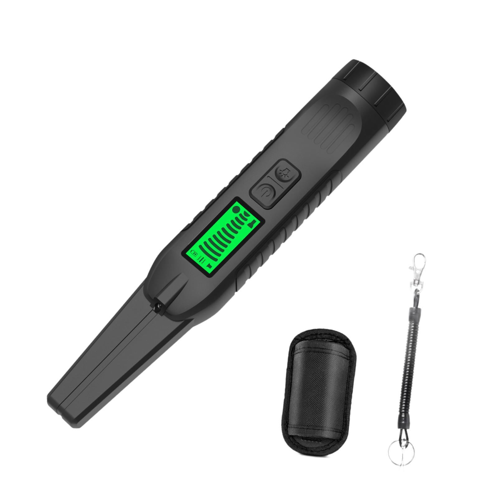 Metal Detector Pinpointer Buzzer Waterproof PP Material Adjustable Sensitivity for Treasure Hunters