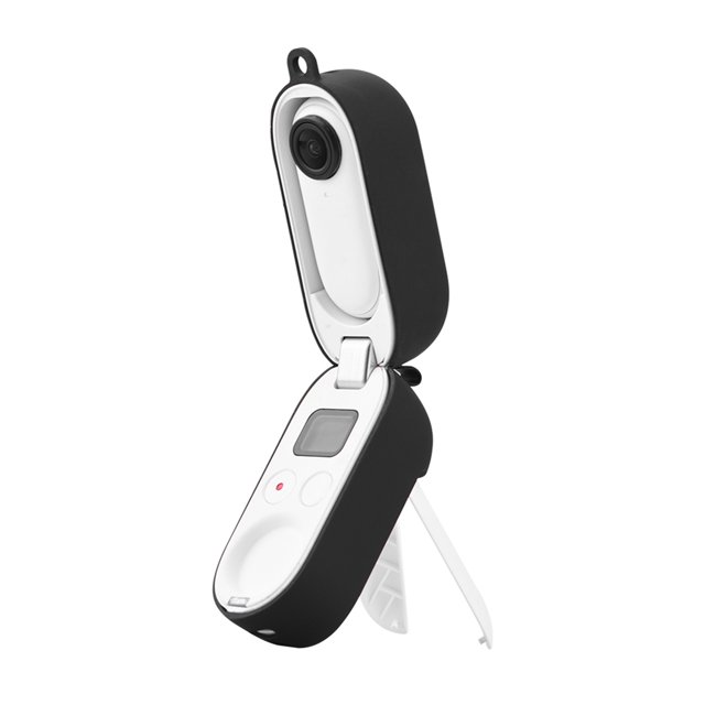 Estuche Protector Funda protectora de silicona suave a prueba de polvo para el estuche de carga Insta360 Go 2