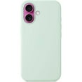 thumbnail image 4 of For iPhone 16 Plus Liquid silicone phone case withe MagSafe Soft touch Fast wireless charging -Aquamarine, 4 of 5