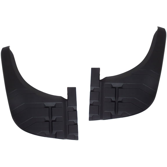For 2007-2013 Tundra Bumper Step Pad Rear Black Plastic SET PAIR