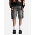 thumbnail image 4 of Pantalones cortos de mezclilla con bolsillos laterales en ángulo estilo retro americano para hombre, pantalones cortos de mezclilla holgados de estilo hip hop de estilo urbano de verano Y2K para mujer, 4 of 4