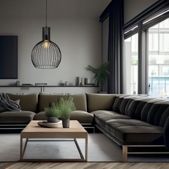 1 Light Unique Novelty Globe Single Pendant