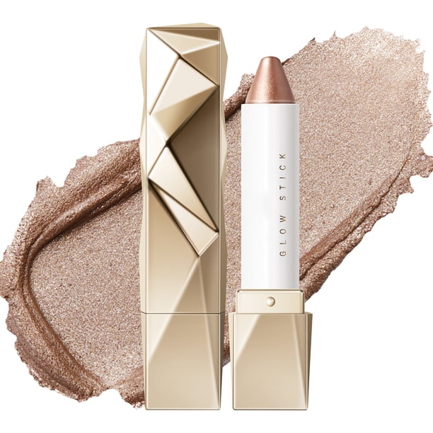 Iluminador en barra de diamante con punta fina para iluminar los párpados y las bolsas de los ojos. Luz perlada al agua para modificar los contornos. Maquillaje facial 3 g.