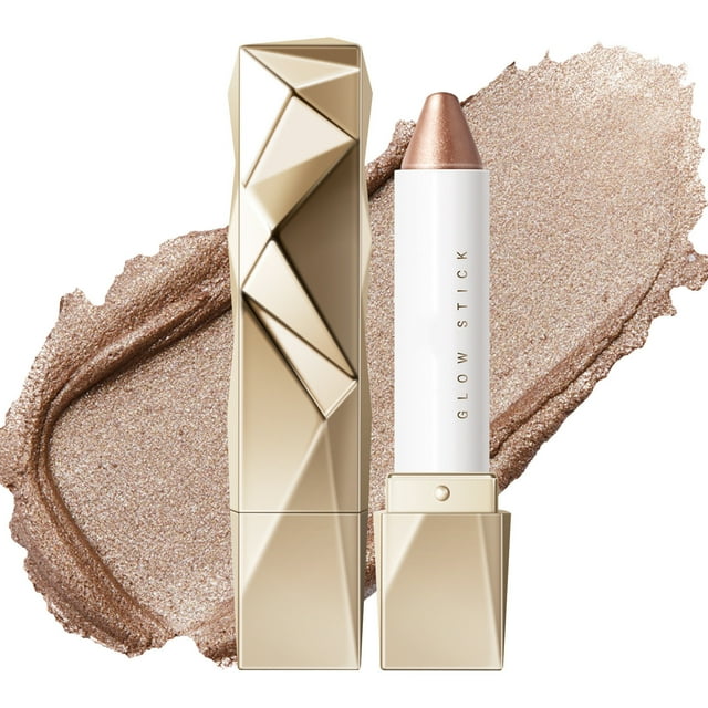 Iluminador en barra de diamante con punta fina para iluminar los párpados y las bolsas de los ojos. Luz perlada al agua para modificar los contornos. Maquillaje facial 3 g.