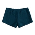 thumbnail image 1 of PEASKJP Womens Trunks with Pockets Ruched Swimsuit Tankini Bottoms, Blue XL, 1 of 5