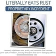 thumbnail image 6 of 1 Packs Metal Rust Remover Spray - Fast Acting Formula for Car Wheels, Kitchen Stainless Steel, Rust Prevention Cleaner with Protective Coating - Effective Degreaser & Polish - Industrial Strength, 6 of 9