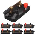 thumbnail image 1 of HEALEEP 10Pack Black Plastic Copper Single Pole Single Throw Switch for Simple Circuits in Educational Labs, 1 of 4