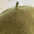 thumbnail image 4 of COCOpeaunt New Fluffy Soft Women Berets French Artist Style Warm Autumn Winter Beanie Hat Beret Solid Color Elegant Lady, 4 of 6