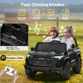 thumbnail image 5 of East doll 24 Volt Power Ride on Toys Car for Big Kids, Licensed Chevrolet 2 Seater Ride-on UTV Cars, 24V Ride ons, 800W Motor, Remote Control, 2-5MPH, Electric Car, Black, 5 of 7
