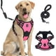 thumbnail image 1 of Arnés para perros, collar para perros, juego de correa para perros, chaleco reflectante antitirones ajustable para perros (S) Rojo Verde MX-0128027FYD, 1 of 5