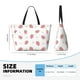 thumbnail image 4 of Easygdp Hand Drawn Strawberry Bolsa de Viaje de Playa de Gran Capacidad, Bolsa Tote Perfecta para la Playa, Escapadas de Fin de Semana y Viajes, 4 of 7