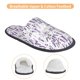 thumbnail image 3 of Balery Lavender Flowers Pantuflas de Casa de Felpa Silenciosas con Diseño Estampado, Zapatillas Cómodas Antideslizantes de Algodón para Interior-Medium, 3 of 8