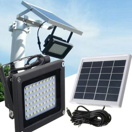 

Carolilly Solar 54 LED Light Sensor Flood Spot Lamp Garden Outdoor Security Waterproof