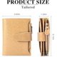 thumbnail image 3 of portefeuille Femme Cuir Vritable(kaki) Slim Porte-monnaie Monnaie Femmes Fermeture Eclaire Portefeuille Et Multi Cartes Anti Rfid Blocage Court Po, 3 of 5