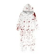 thumbnail image 3 of SDNall Family Halloween Jumpsuit Boys Girls Halloween Fashion Bloodstain Print Plush Long Sleeved Jumpsuit Family Parent-Child Wear Kid, 3 of 8