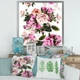 thumbnail image 3 of Designart 'Peony Vintage Flowers' Traditional Framed Art Print, 3 of 4