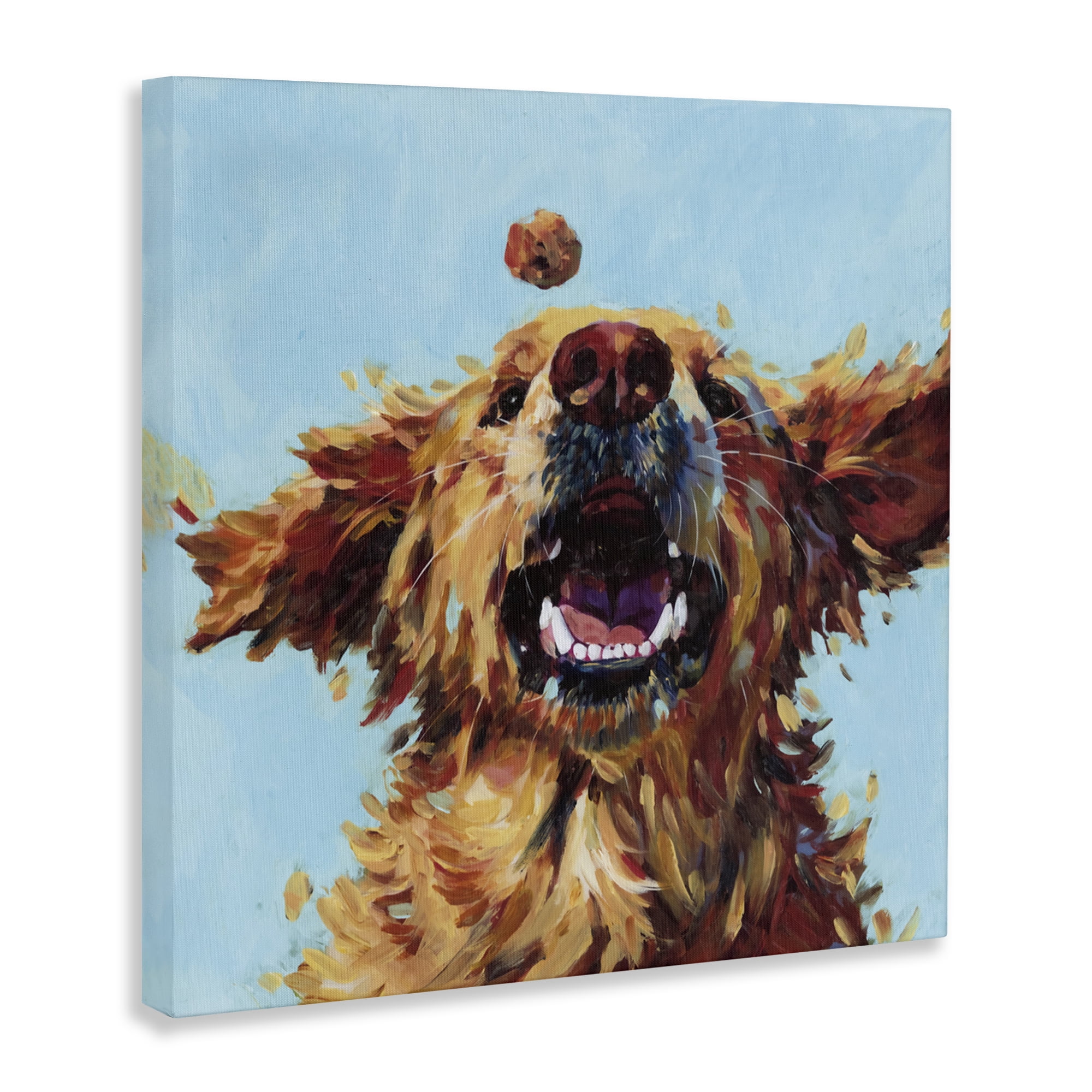 Stupell Industries Treato Loyal Dog Canvas Wall Art, design by Studio Bautista