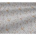 thumbnail image 4 of oneOone Cotton Jersey Yellow Fabric Floral Fabric For Sewing Printed Craft Fabric By The Yard 58 Inch Wide, 4 of 4