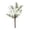 White, variant on Kiddiway Artificial Glitter Pine Branch Stem - Christmas Faux Cedar Garland for Holiday Wreath, Table Runner, Fireplace Mantel, and Winter Indoor Decor,Red