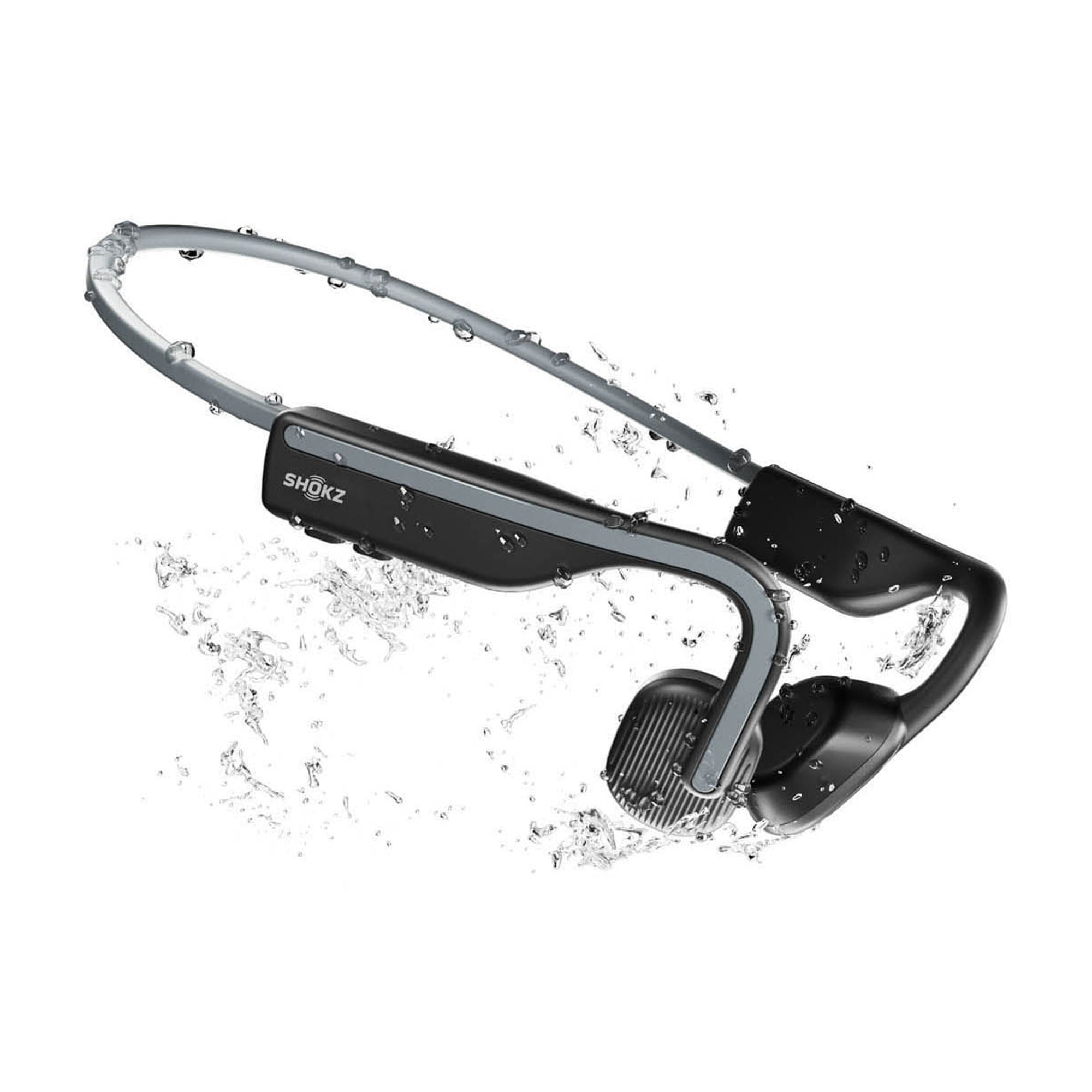 Shokz OpenMove - Open-Ear Design - Bluetooth Headphones for Sports - Grey