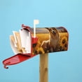 thumbnail image 6 of Bingfone Pastoral Sunflower Corgi Magnetic Mailbox Cover Standard Size for Garden Yard Outdoor Decorations-25.5x21 in, 6 of 7