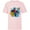 Soft Pink, variant on Marvel Spider-Man Miles Morales Spider-Gwen Family Trip 2024 - Short Sleeve T-Shirt for Kids - Customized-White