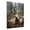Framed, variant on Jesus and Lamb Canvas Prints Christian Wall Art Décor Jesus Running After Lost Lamb Picture for Living Home Decoration - 8x12 inches Framed