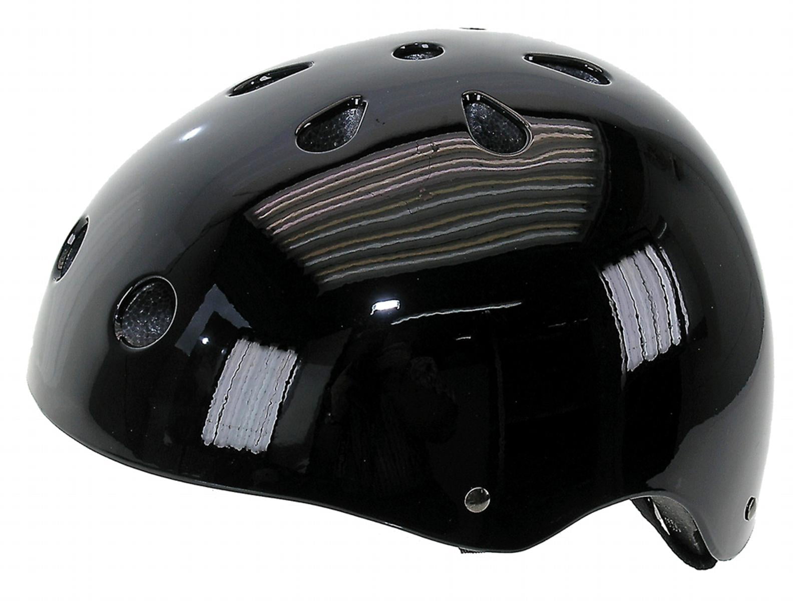 Gloss Black Freestyle Helmet L (58-61 cm) by Ventura