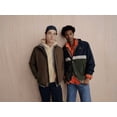 thumbnail image 6 of Chaps Men’s and Big Men’s Heritage Colorblocked Hooded Rain Jacket, Sizes S–2XL, 6 of 6