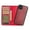 Burnished Red, variant on iPhone 11 6.1 Full Grain Leather Detachable Magnetic Wallet Case