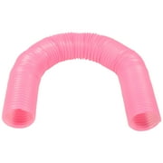 FELTECHELECTR Pink Foldable Design Pet Tunnels for Hamsters and Ferrets with Training Function 1Set 39.4x3.9x3.9in
