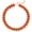 Amber Brown, variant on 18K Gold Plated Amber Brown Beaded Necklace for Women Boho Chocker Chain Prom Wedding Birthday Graduation Jewelry Gifts Mom Girlfriend Females Adults Lady Wife Teen Her Ideas