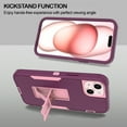 thumbnail image 6 of CoverON For Apple iPhone 15 Plus Case, Military Grade Heavy Duty Full Body Phone Kickstand Cover, Violet Purple, 6 of 8
