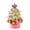 Pink, variant on Matoen Small Mini Tabletop Christmas Tree with LED Lights 17.7 Inch Christmas Tree Decorated Gift Boxes and Hanging Ornaments for Christmas Decoration