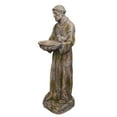 thumbnail image 3 of Alpine Corporation 45"H Old World St. Francis Statue with Bird Feeder, 3 of 5