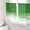 Green, variant on Sheer Curtains 96 Inches Long 2 Panels Set for Living Room, Purple Waves Semi Sheer Curtains for Windows, Ombre Abstract Art Gradient Modern Voile Window Treatments Rod Pocket Curtain