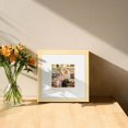 thumbnail image 4 of Marco de fotos WUTL 8 x 8 unidades de madera maciza para pared/mesa, 4 of 9