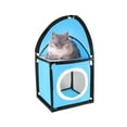 thumbnail image 4 of GOOHOCHY Resting Time Cat Nest Cat Tent with Tunnel Multi Oxford Cloth 1Set, 4 of 8