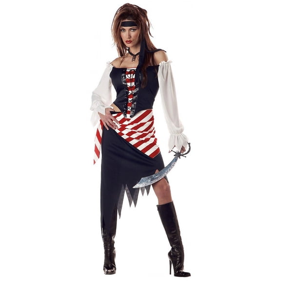 Ruby The Pirate Wench Beauty Costume Adult Plus