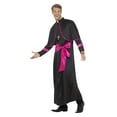 thumbnail image 2 of Cardinal Costume Adult Black Saints Sinners Medium Male Fancy Dress Party Book Week Halloween, 2 of 3
