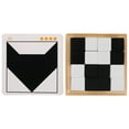 thumbnail image 2 of Miangastore Building Block Puzzle Multi 1 Set 4.7x4.7x1.2in Wooden, 2 of 8