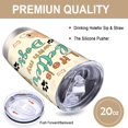 thumbnail image 6 of Dog Mom Gifts For Women,Funy Gifts For Dog Lovers,Best Dog Mom Ever Gfits,World''s Best Dog Themed Stainless Steel Tumbler, Christmas, Birthday, Mothers Gifts For Women Dog Owners, 6 of 6