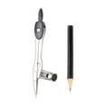 thumbnail image 1 of Metal with pencil compasses supply design compasses geometry drawing measurement tools, 1 of 3