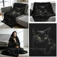 thumbnail image 2 of Hearth & Gear Cozy Flannel Throw Blanket With Playful Print For Couch Bed Sofa And Home 1pc Bed Blanket Heated Oversized Throw Blanket Throw Blanket Blanket Big Soft Blankets Flannel Blanket Size, 2 of 4