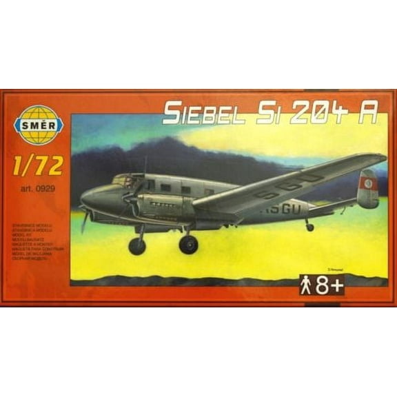 Siebel Si 204A Passenger Transport (1/72 model kit)