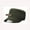 army green, variant on Unisex Cadet Outdoor Adjustable Army Hat Plain Cap Cotton ARMY GREEN