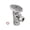 Chrome, variant on Kingston Brass CD53301VA 5/8-Inch O.D. Comp x 3/8-Inch O.D. Comp Anti-Seize Deluxe Quarter-Turn Ceramic Hardisc Cartridge Angle Stop in Polished Chrome