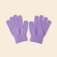thumbnail image 2 of HNMKIU Kids Winter Gloves for Boys and Girls Full Finger Warm Mittens Soft Comfortable Durable Outdoor Play Cold Weather Purple,4-8 Years, 2 of 4